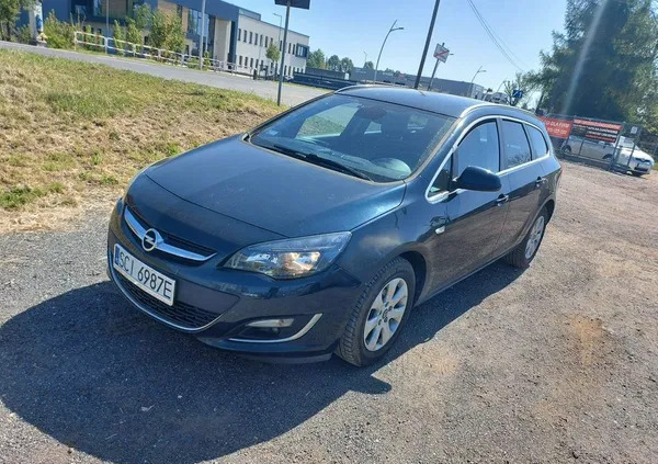 lubelskie Opel Astra cena 28900 przebieg: 170000, rok produkcji 2015 z Ryki